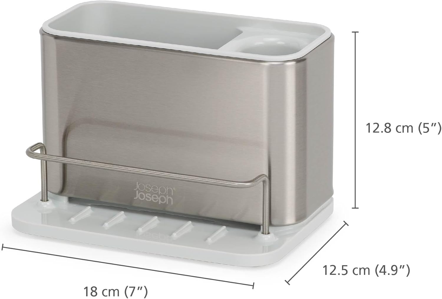 Joseph Joseph Surface Sink Tidy Stainless-Steel Sink Caddy (2 Colors) - Pupsik Singapore