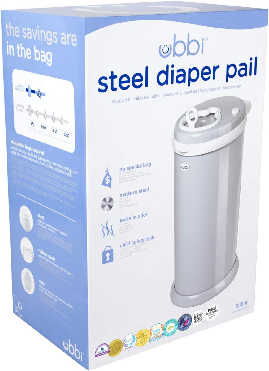 Ubbi Diaper Pail (4 Colors) - Pupsik Singapore