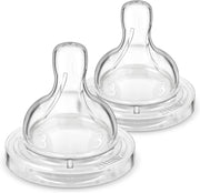 Philips Avent New Anti-Colic Baby Milk Baby Bottle Nipples, 2pc (2 sizes)