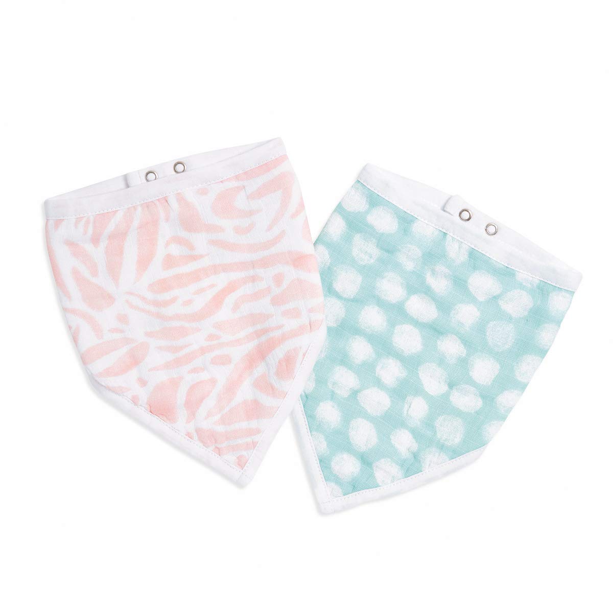 Aden Anais Essentials Cotton Muslin Bandana Bibs, 2pk (5 Designs) - Pupsik Singapore