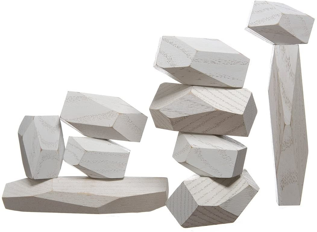 Areaware Balancing Blocks (10pc) - White