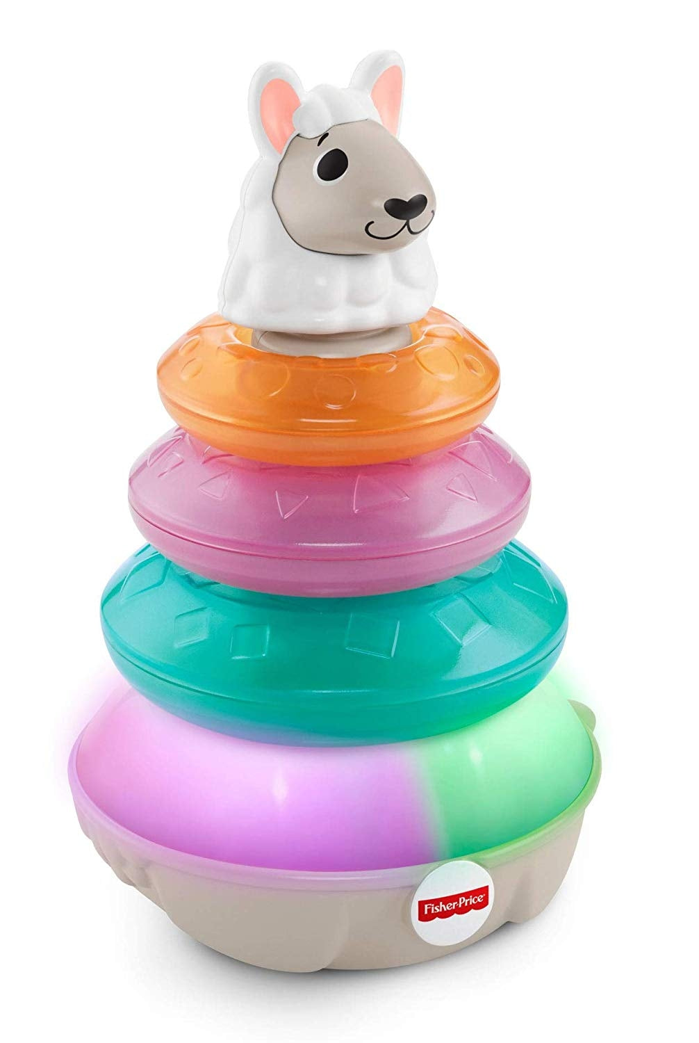 Fisher Price Linkimals Lights & Colors Llama Stacker