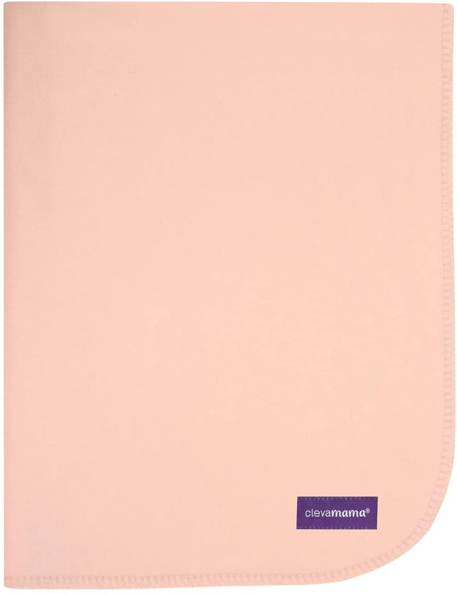 Clevamama Tencel Waterproof Training Sleep Mat (70 x 90cm)  - Coral
