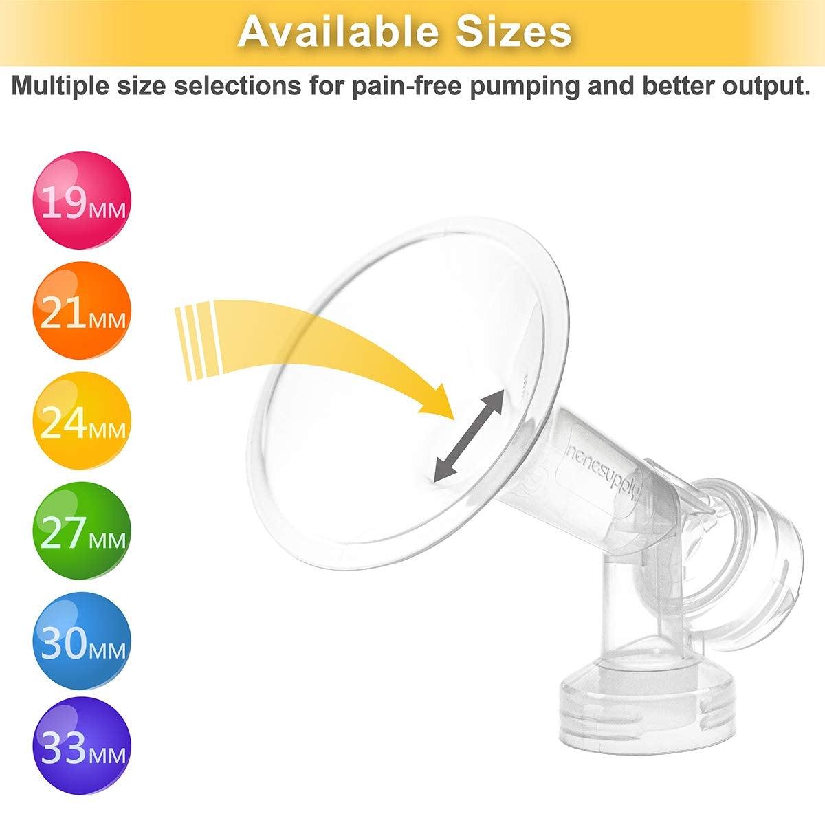 Nenesupply Pump Kit for Medela Pump In Style Advanced (6 Sizes)
