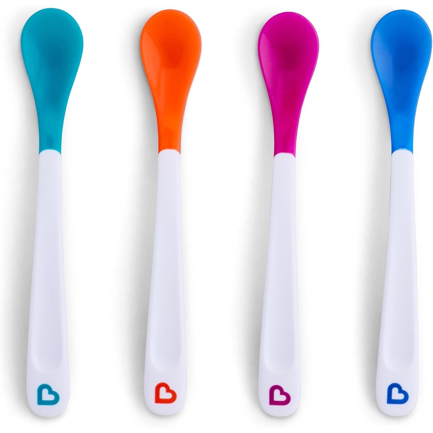 Munchkin White Hot Infant Spoons, 4pk