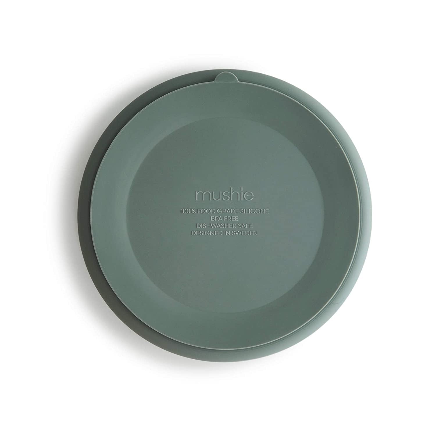 Mushie Silicone Suction Baby Plate (12 Colours) - Pupsik Singapore