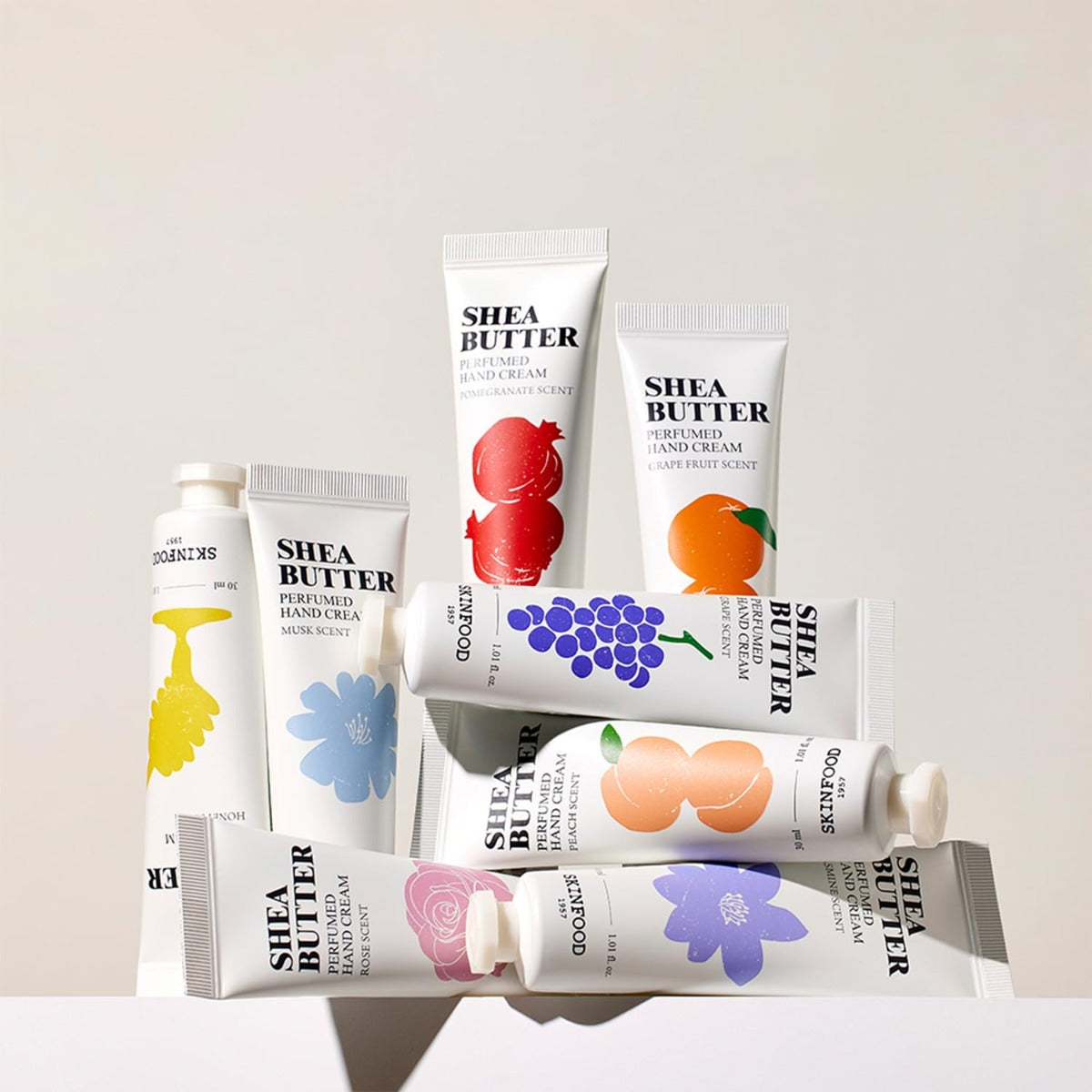 Skinfood Shea Butter Perfumed Hand Cream, 30ml - Jasmine (Exp 03/27)