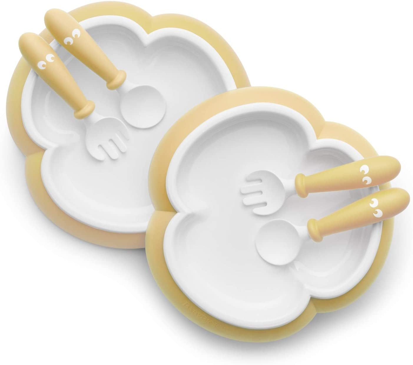 Baby Bjorn Baby Plate, Spoon & Fork (2 Set) (5 Colours) - Made in Sweden - Pupsik Singapore