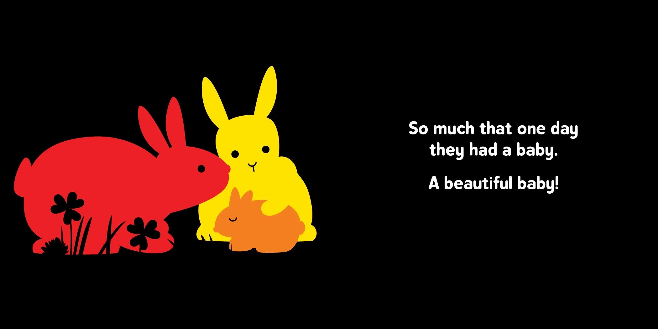 Red Bunny & Yellow Bunny Baby Board Book