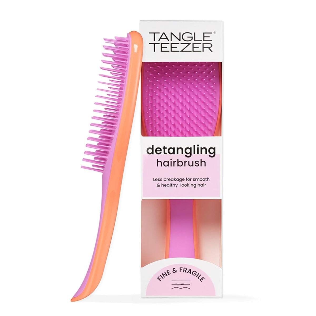 Tangle Teezer The Ultimate Detangler Regular Hairbrush, Fine & Fragile (6 Colors) - Pupsik Singapore
