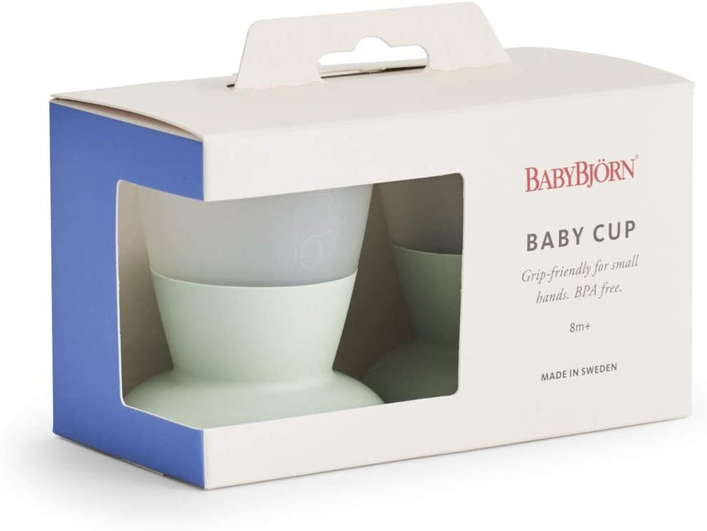 Baby Bjorn Baby Cup (2pk) (3 Colours) - Made in Sweden - Pupsik Singapore
