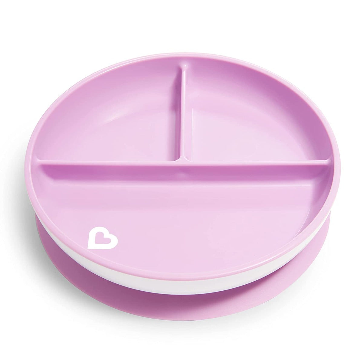 Munchkin Stay Put Suction Baby Plate (4 Colours) - Pupsik Singapore