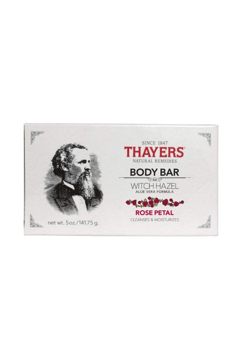 Thayers Witch Hazel Body Bar, 5oz - Rose Petal