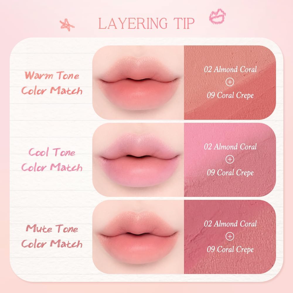 Dasique Mood Blur Lip Pencil, 0.9g (3 Colors)
