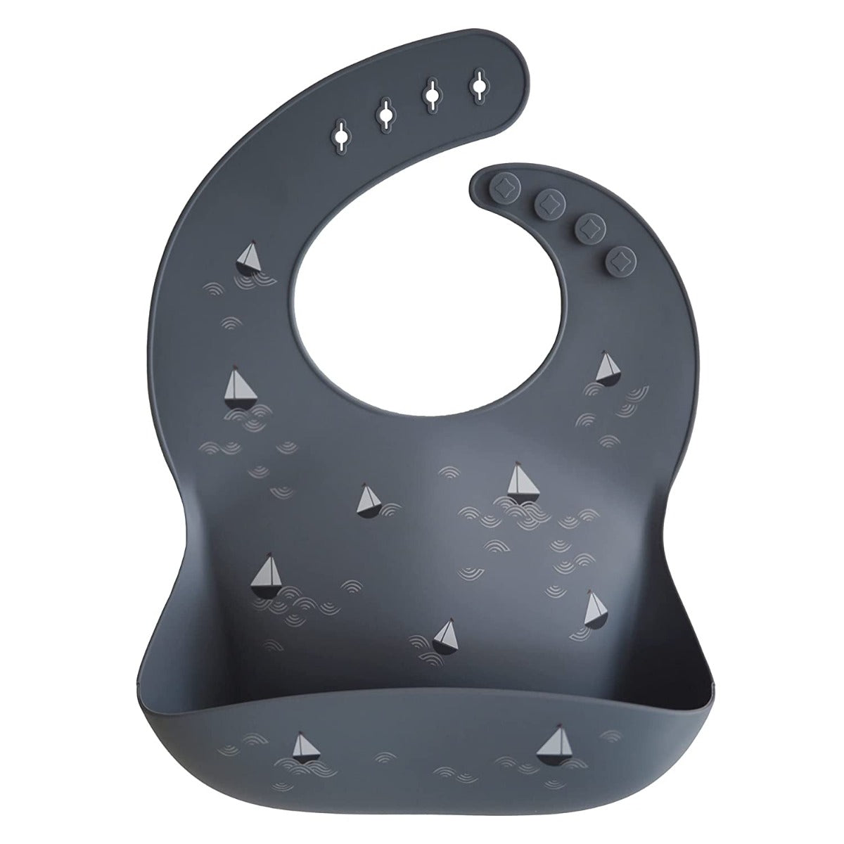 Mushie Silicone Baby Bib (40 designs) - Pupsik Singapore