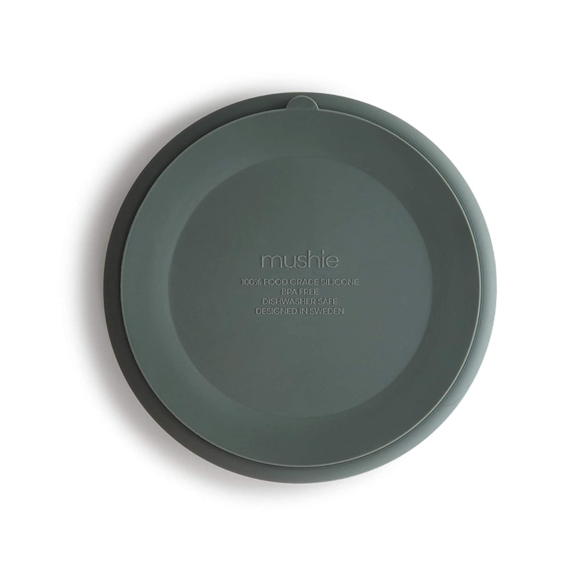 Mushie Silicone Suction Baby Plate (12 Colours) - Pupsik Singapore