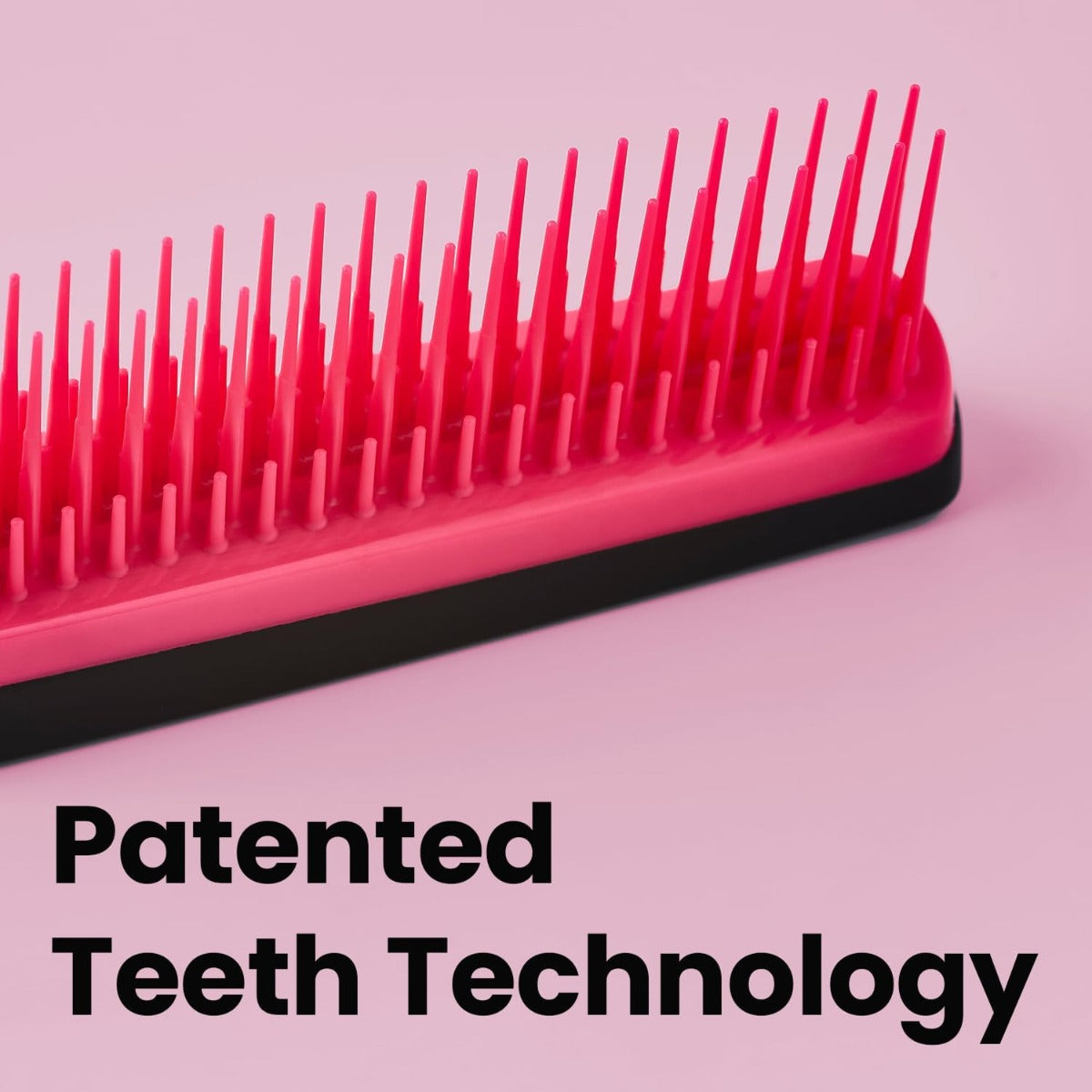 Tangle Teezer The Ultimate Volumizer Back-Combing Hairbrush - Black Pink