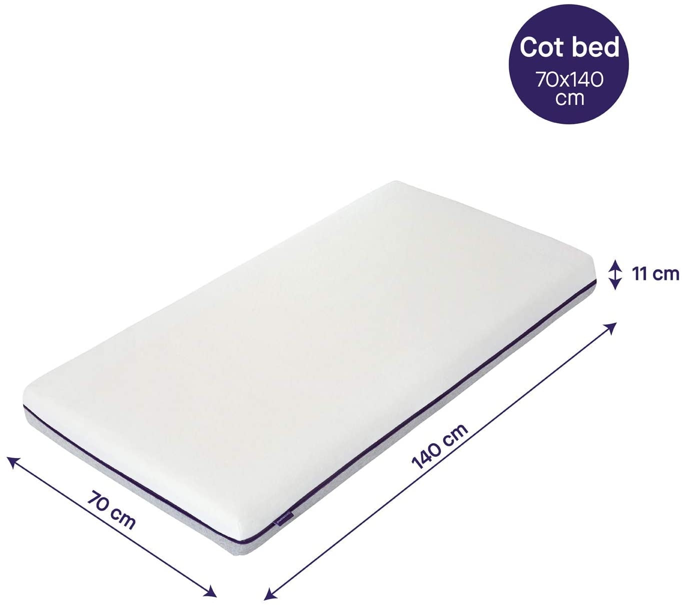 ClevaMama AirGo Support Baby Mattress (70 x 140 cm)