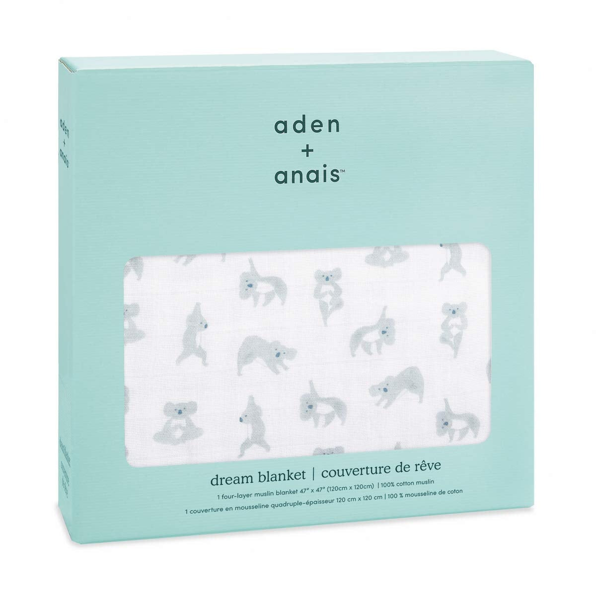Aden Anais Boutique Dream Blanket (47 x 47")  - 9 Designs - Pupsik Singapore