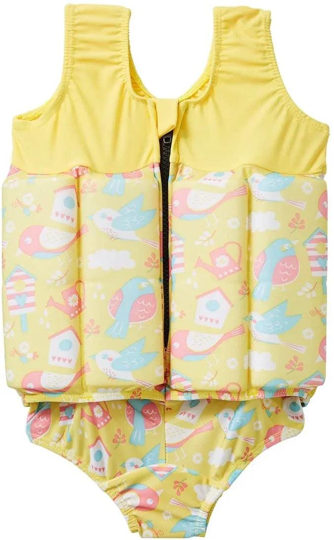Splash About Zip Floatsuit - Garden Birds | Pupsik Singapore