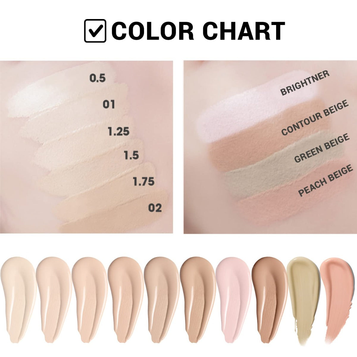 The Saem Cover Perfection Tip Concealer, 6.5g (14 Shades)