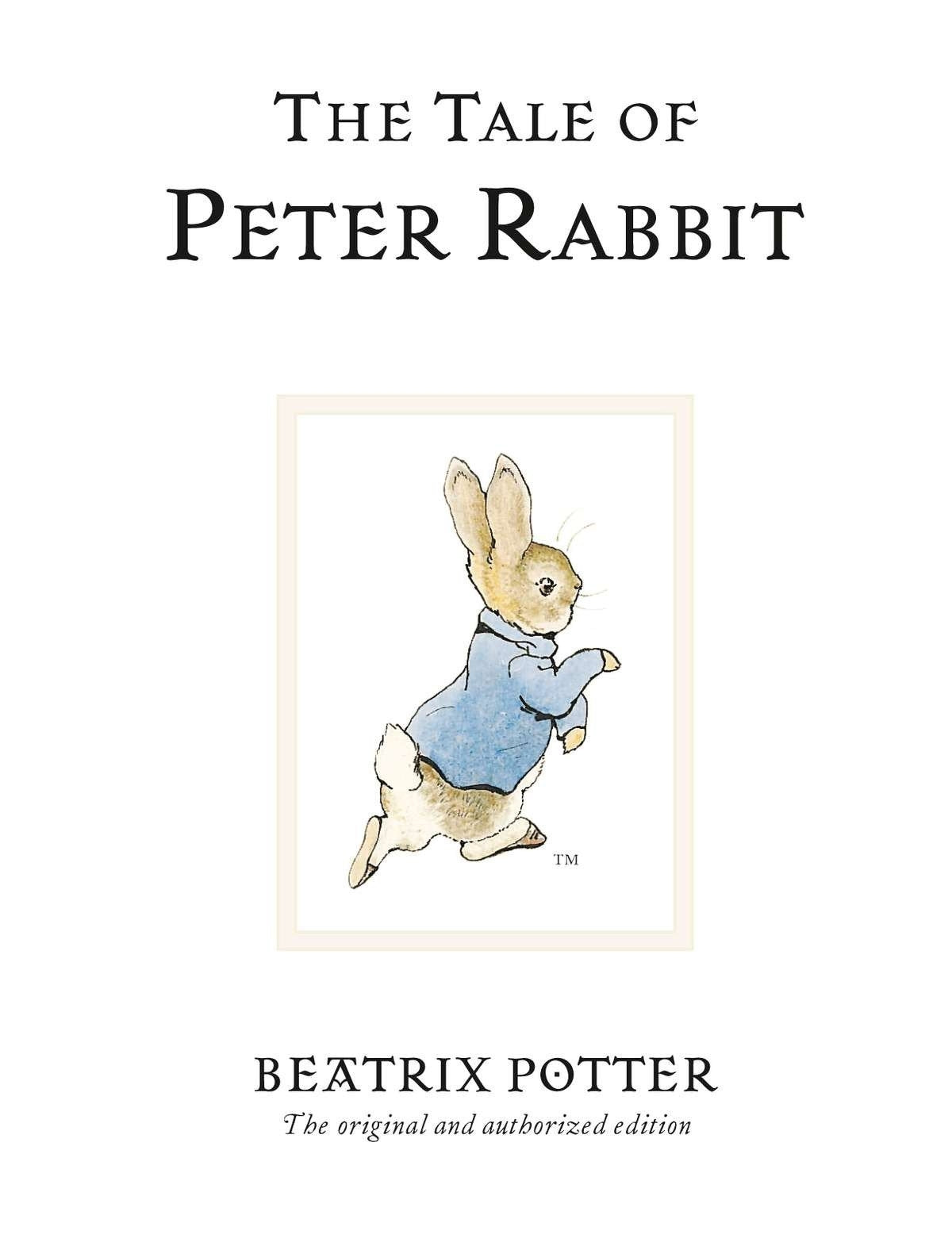 The Tale of Peter Rabbit Story Book
