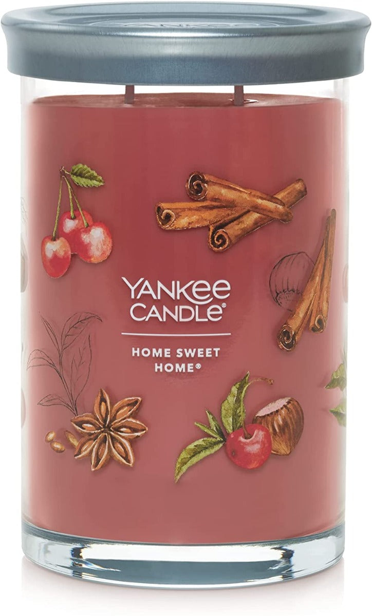 Yankee Candle Signature Large Tumbler Candle, 2-wicks (20oz) - Home Sweet Home
