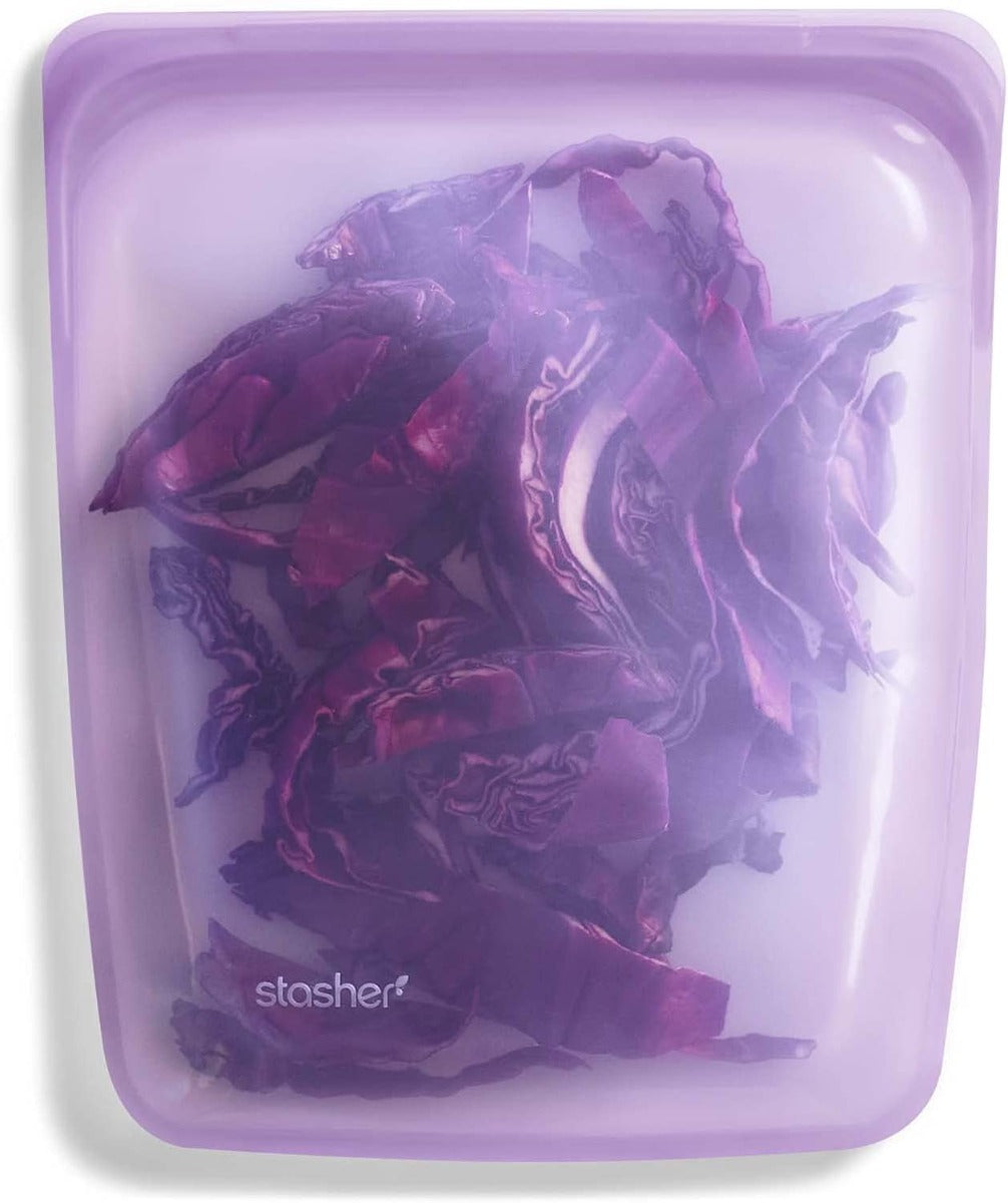 Stasher Reusable Silicone Half Gallon Bag (1.9L) (4 Colours) - Pupsik Singapore