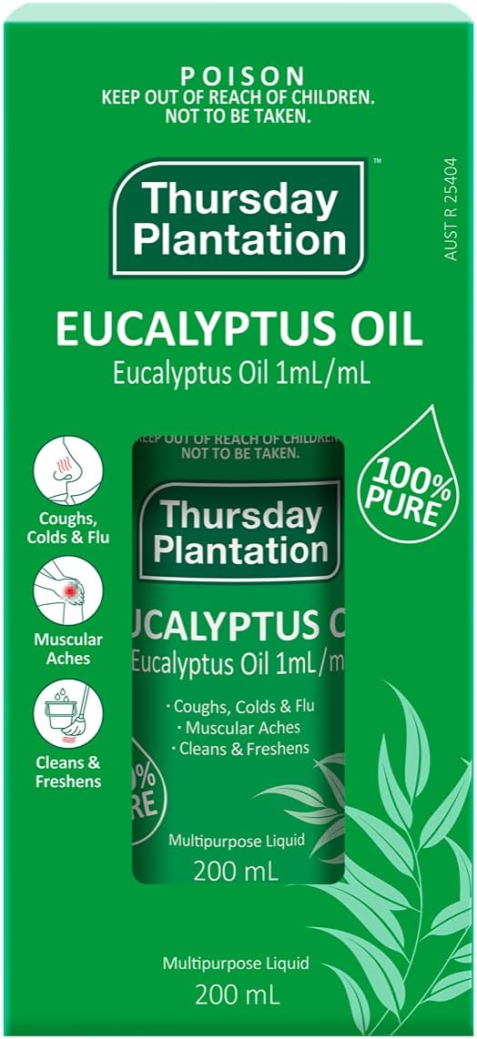 Thursday Plantation 100% Pure Eucalyptus Oil (2 Sizes)