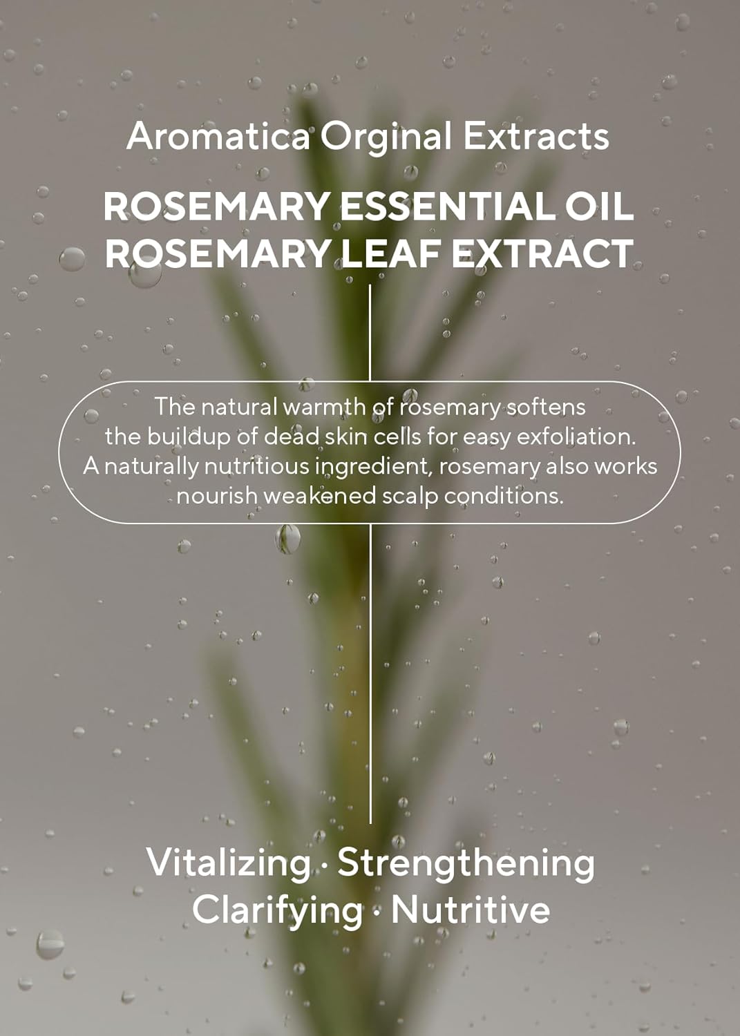 Aromatica Rosemary 3-in-1 Treatment, 160ml (Exp 05/27)