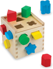 Melissa & Doug Shape Sorting Cube Classic Toy