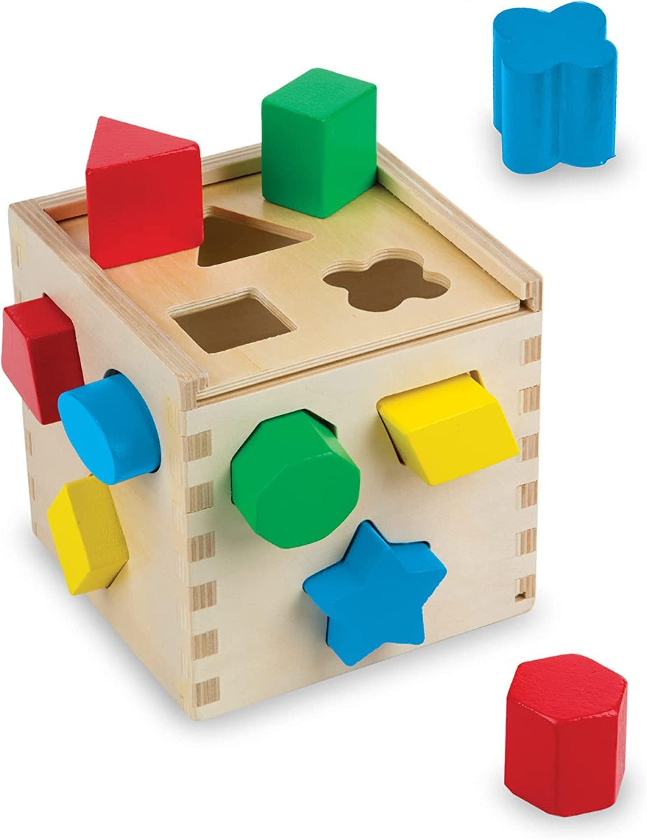 Melissa & Doug Shape Sorting Cube Classic Toy