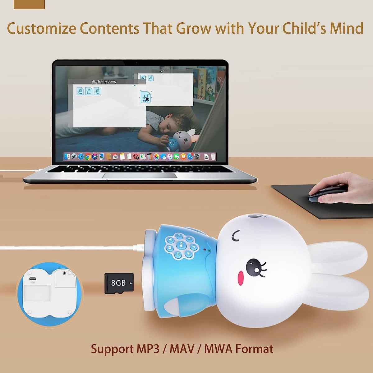 Alilo Honey Bunny Interactive Toy