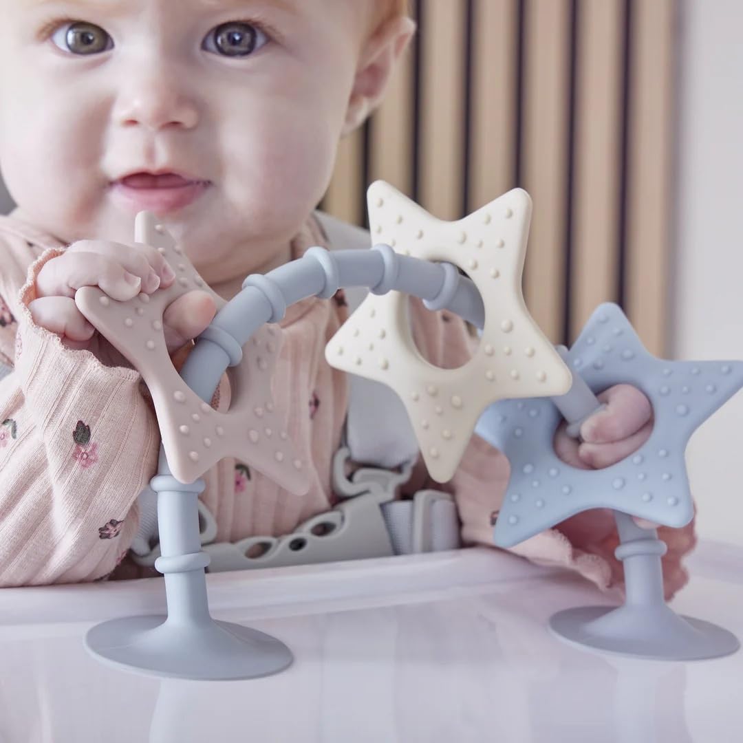 Shnuggle Stick 'n' Play Sensory Star Toy and Teether