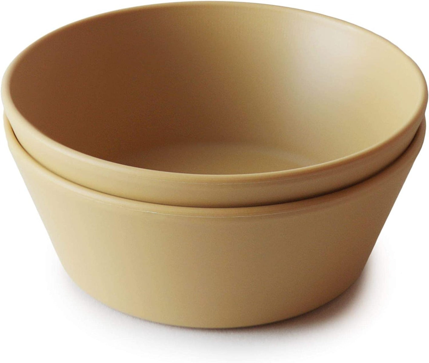 Mushie Round Dinnerware Bowls, 2pk (8 Colors) - Pupsik Singapore