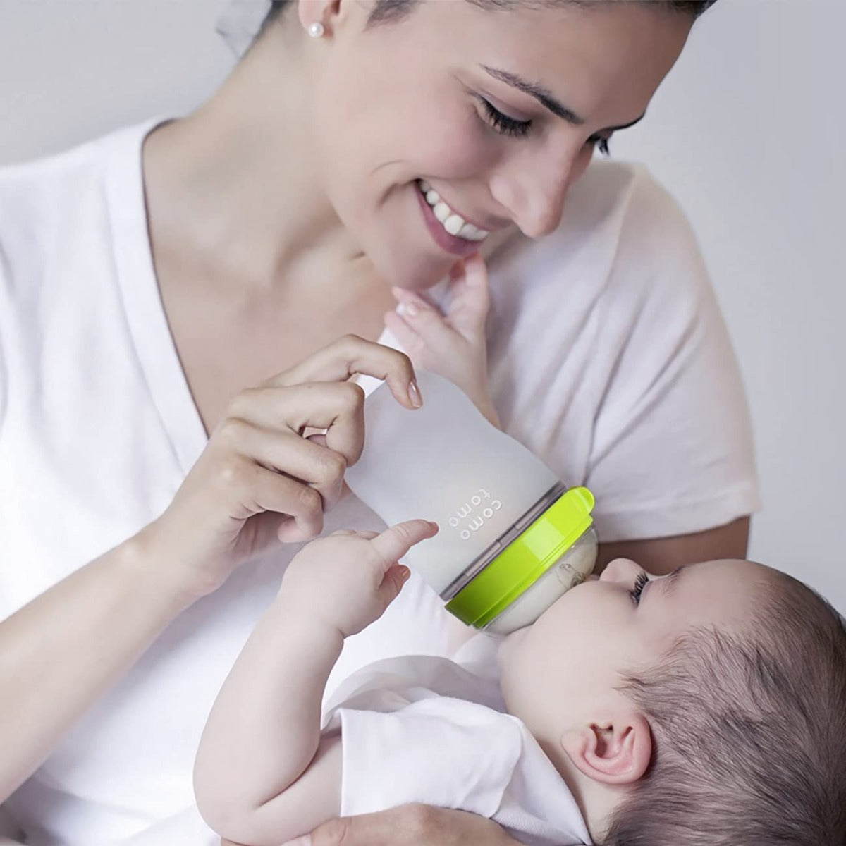 Comotomo Baby Bottle 7-piece Bundle Set (2 Colours) - Pupsik Singapore