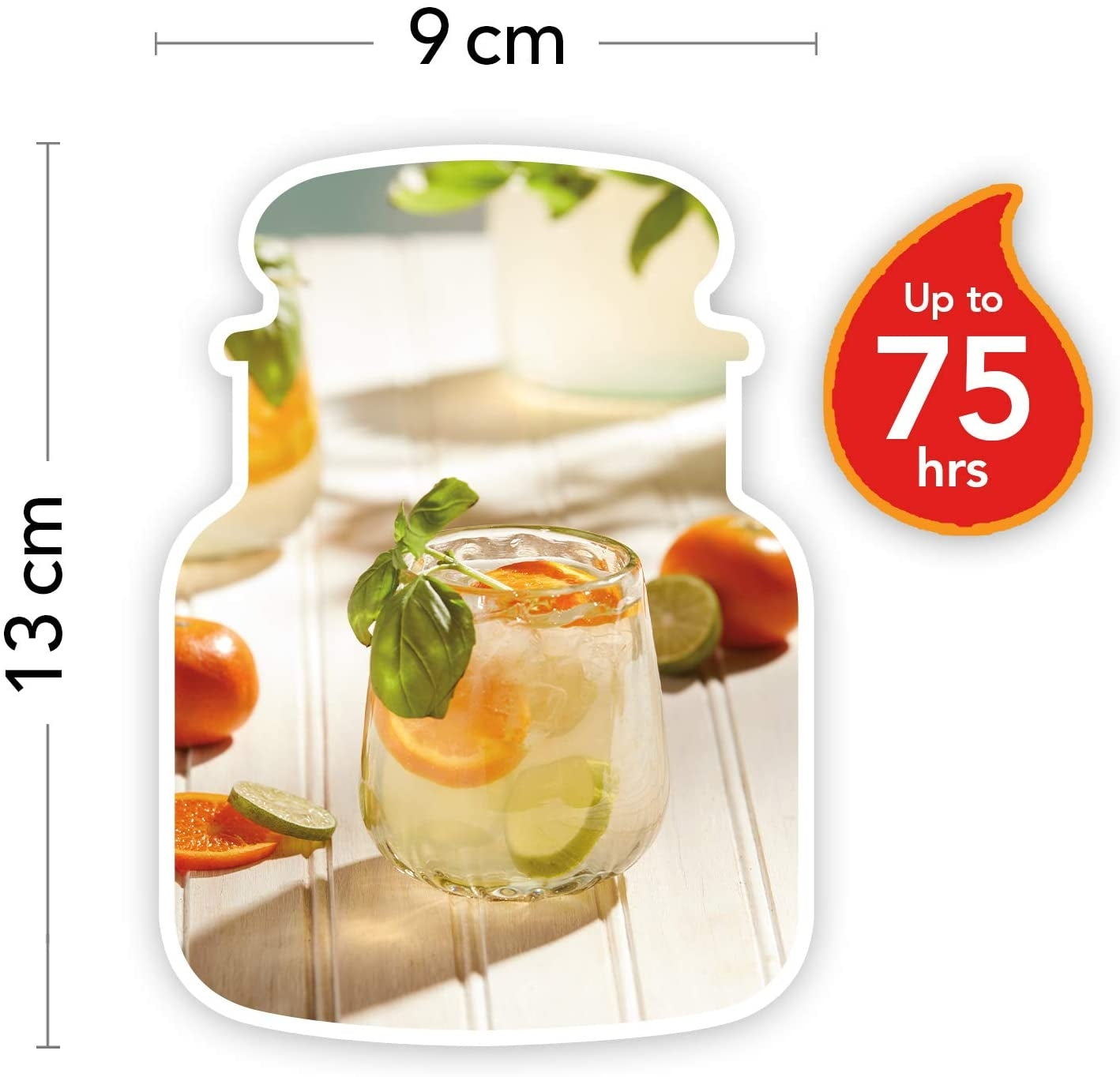 Yankee Candle Medium Jar Candle (14.5oz) - Calamansi Cocktail