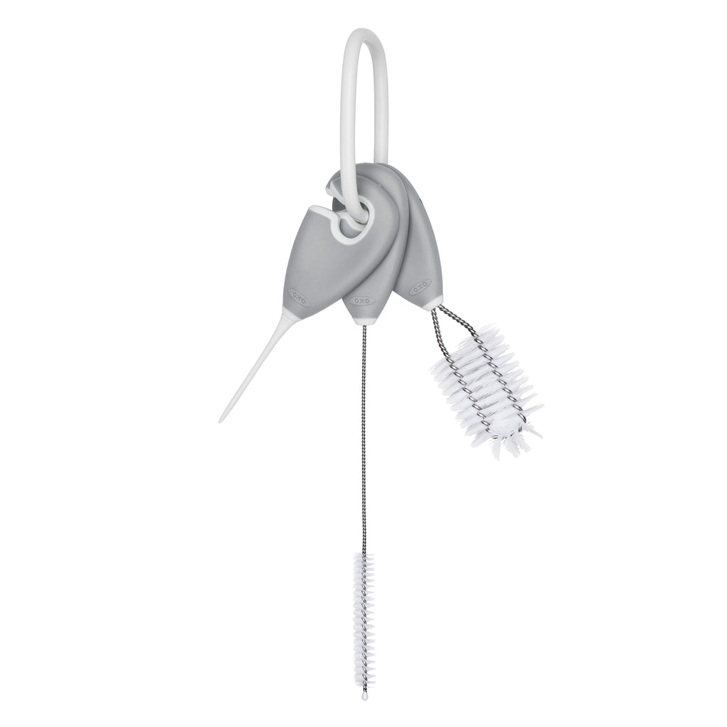 Oxo Tot Bottle & Cup Cleaning Set - Grey