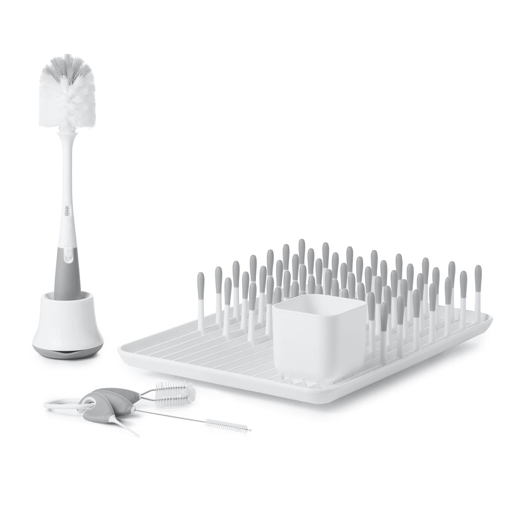 Oxo Tot Bottle & Cup Cleaning Set - Grey
