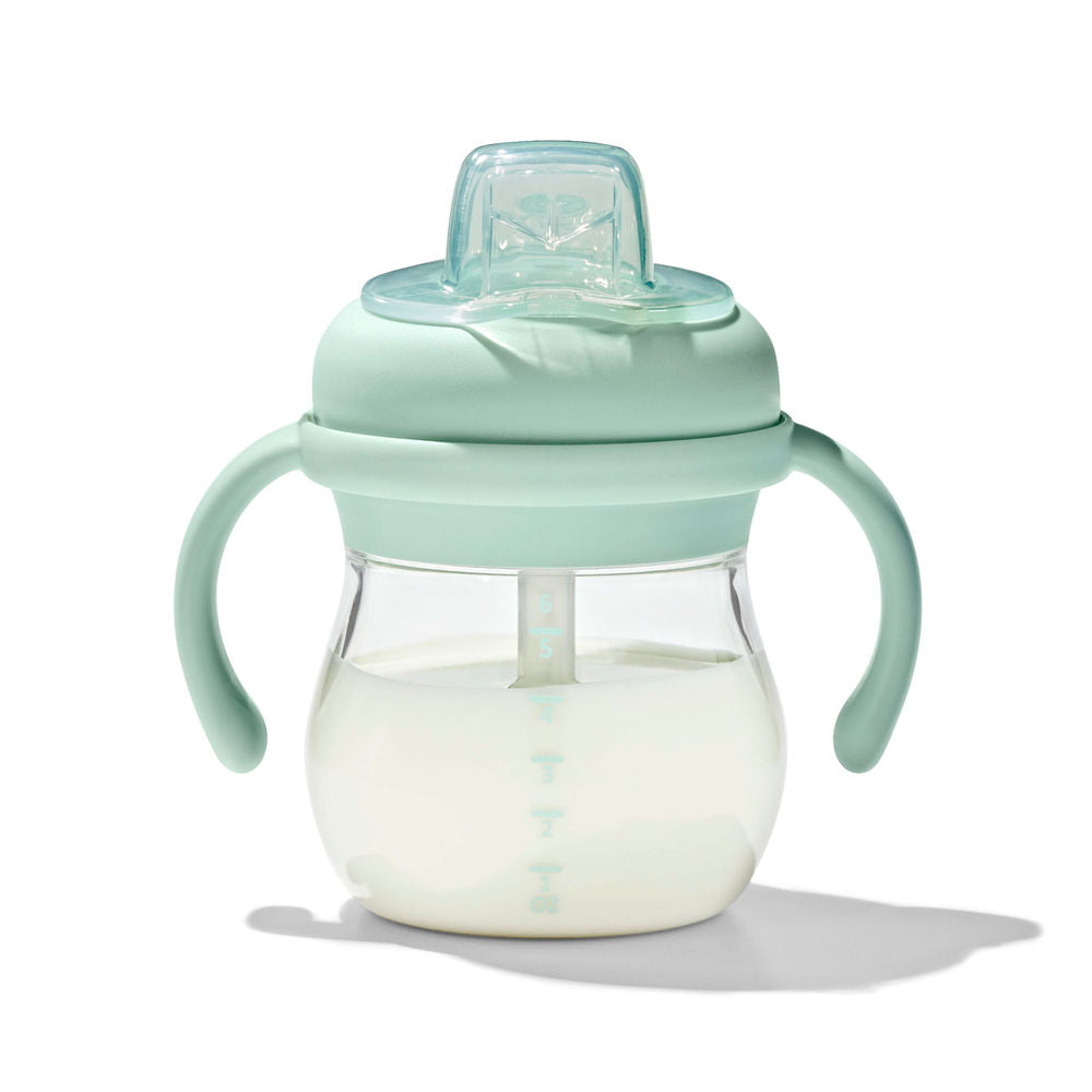 OXO Tot Grow Soft Spout Sippy Cup with Removable Handles, 6oz (5 Colours) - Pupsik Singapore