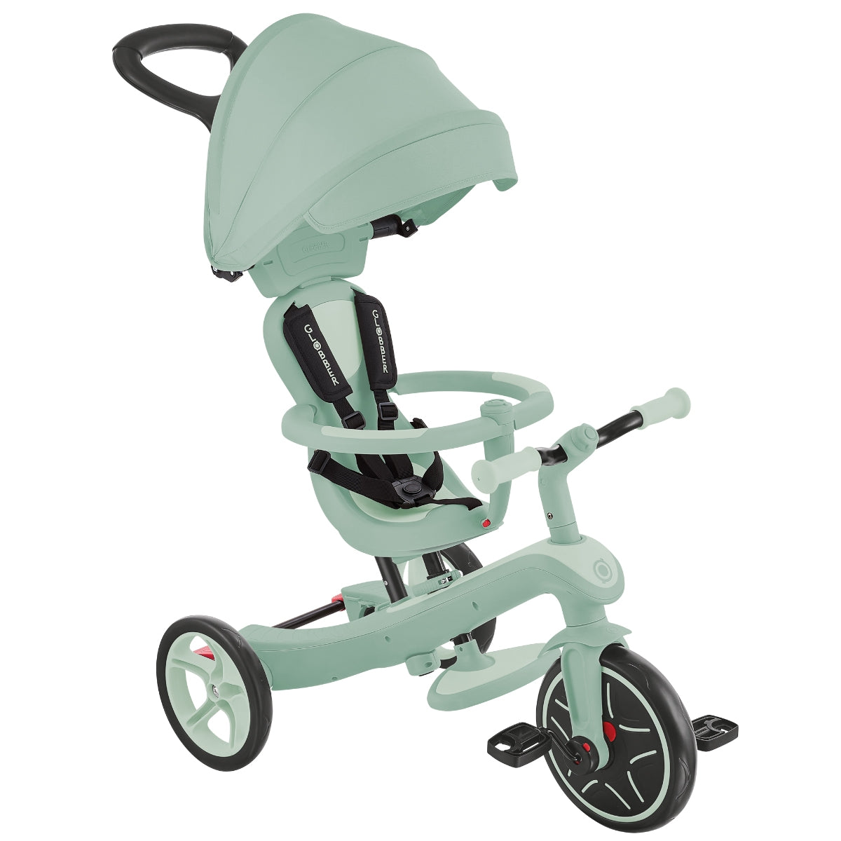 Globber Explorer Trike 4-in-1 (8 Colours) | 10M-5Y - Pupsik Singapore