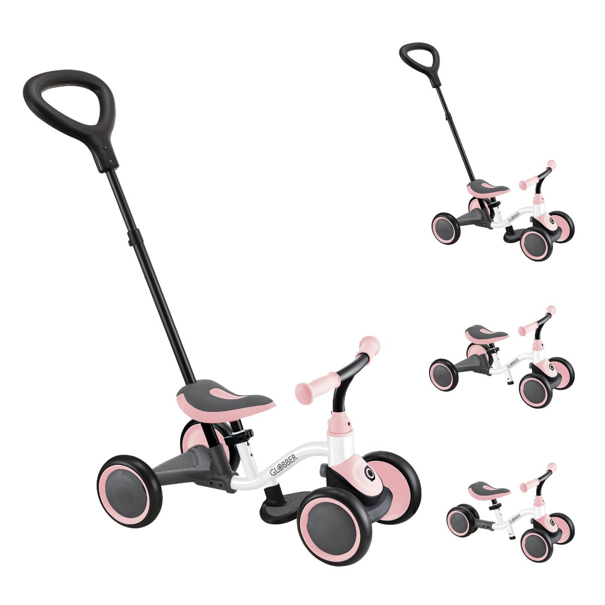 Globber Learning Bike 3-in-1 Balance Bike (3 Colours) - Pupsik Singapore