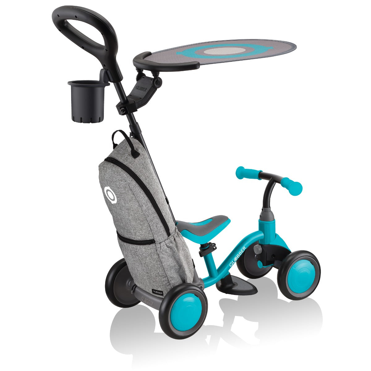 Globber Learning Bike 3-in-1 Deluxe Balance Bike (1 Colour) - Pupsik Singapore