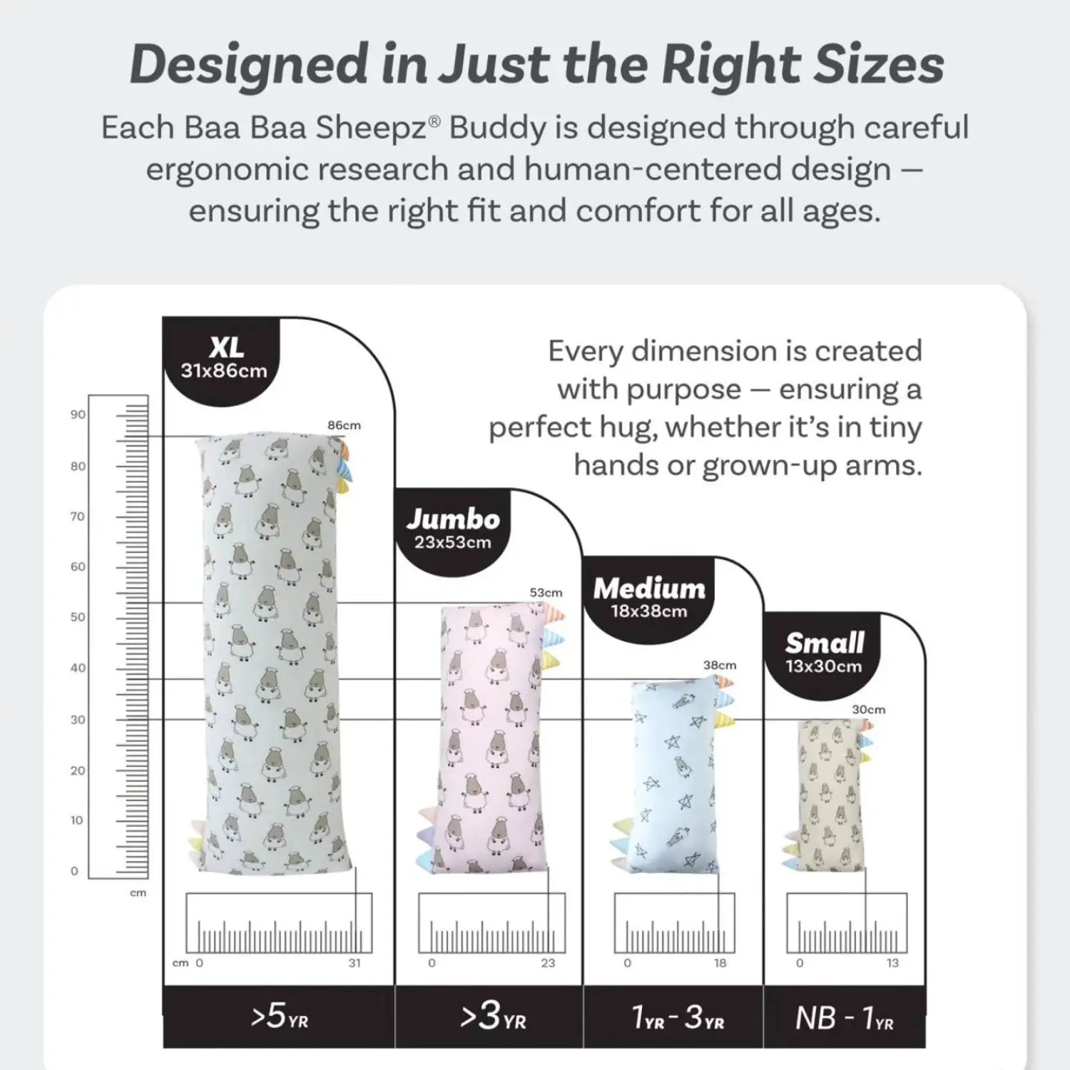 Baa Baa Sheepz Bed-Time Buddy XL Pillow Cover (17 Designs) - Pupsik Singapore