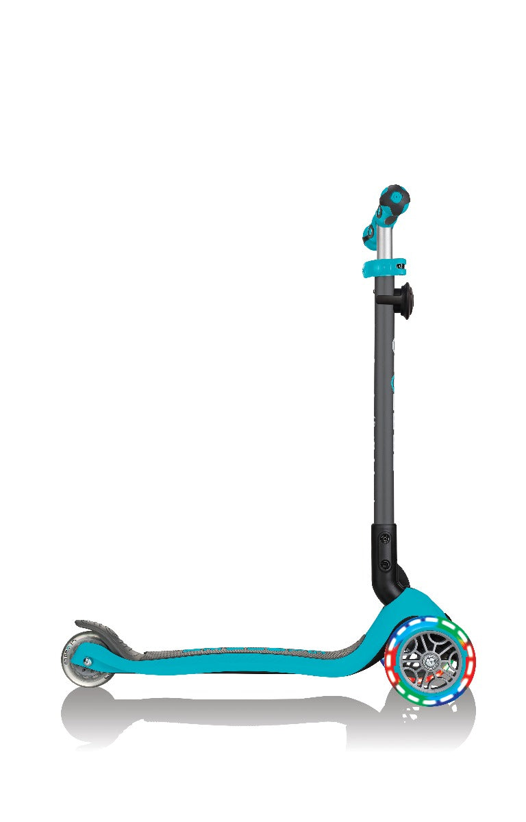 Globber GO•UP Deluxe Convertible Foldable Scooter (LED wheels) - 5 Colours - Pupsik Singapore