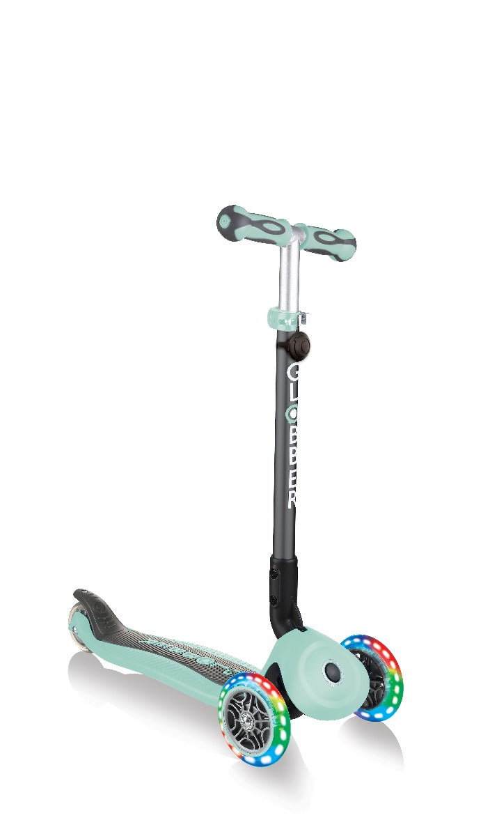 Globber GO•UP Deluxe Convertible Foldable Scooter (LED wheels) - 5 Colours - Pupsik Singapore
