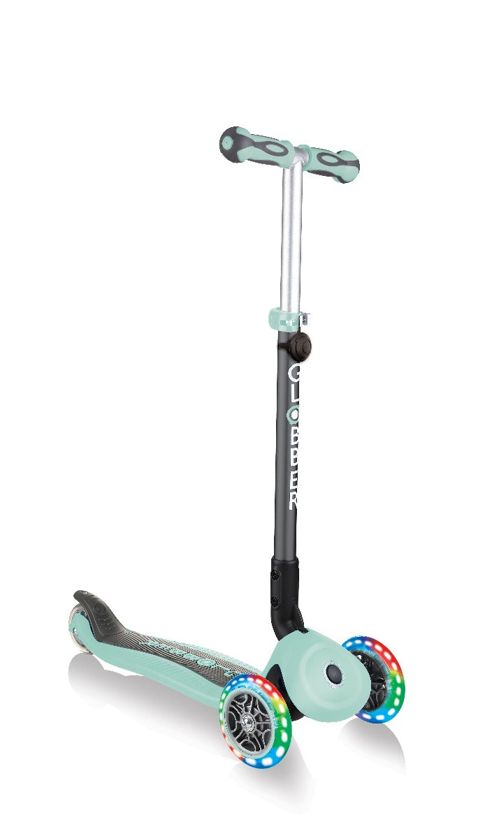 Globber GO•UP Deluxe Convertible Foldable Scooter (LED wheels) - 5 Colours - Pupsik Singapore
