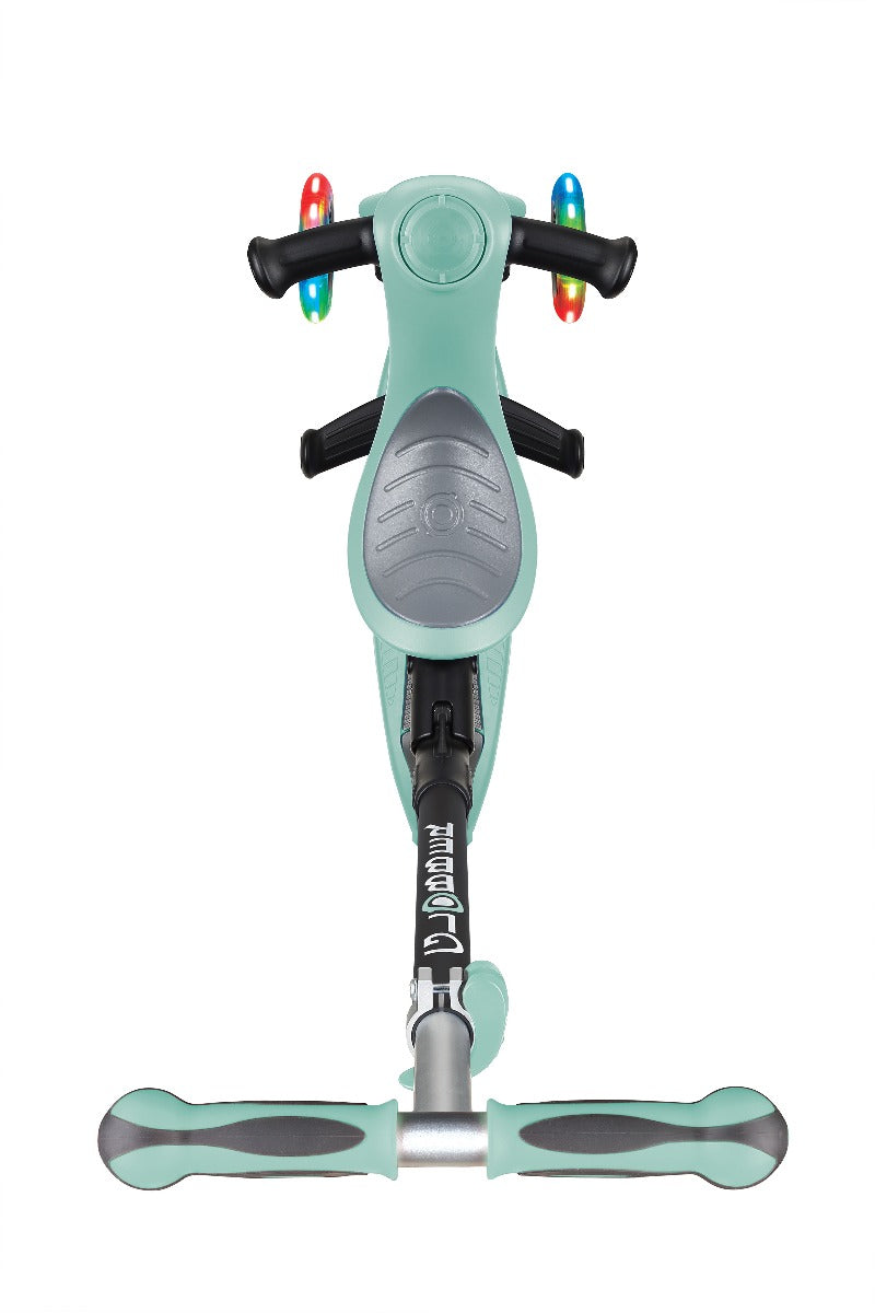Globber GO•UP Deluxe Convertible Foldable Scooter (LED wheels) - 5 Colours - Pupsik Singapore