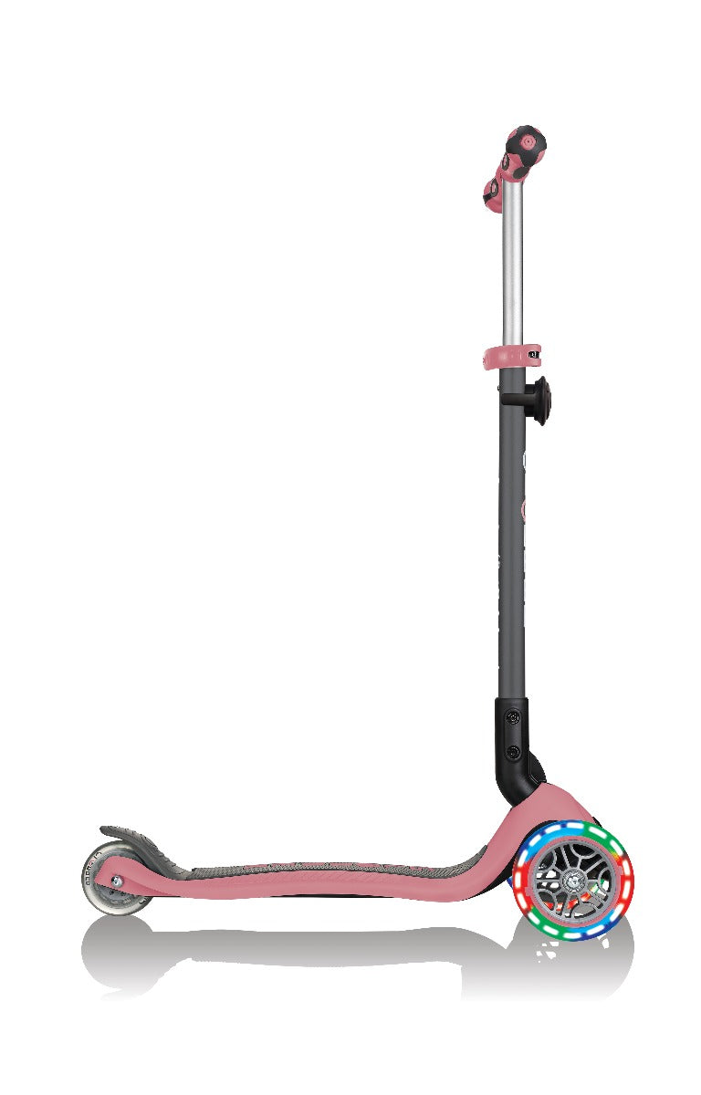 Globber GO•UP Deluxe Convertible Foldable Scooter (LED wheels) - 5 Colours - Pupsik Singapore