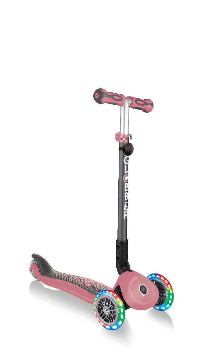 Globber GO•UP Deluxe Convertible Foldable Scooter (LED wheels) - 5 Colours - Pupsik Singapore